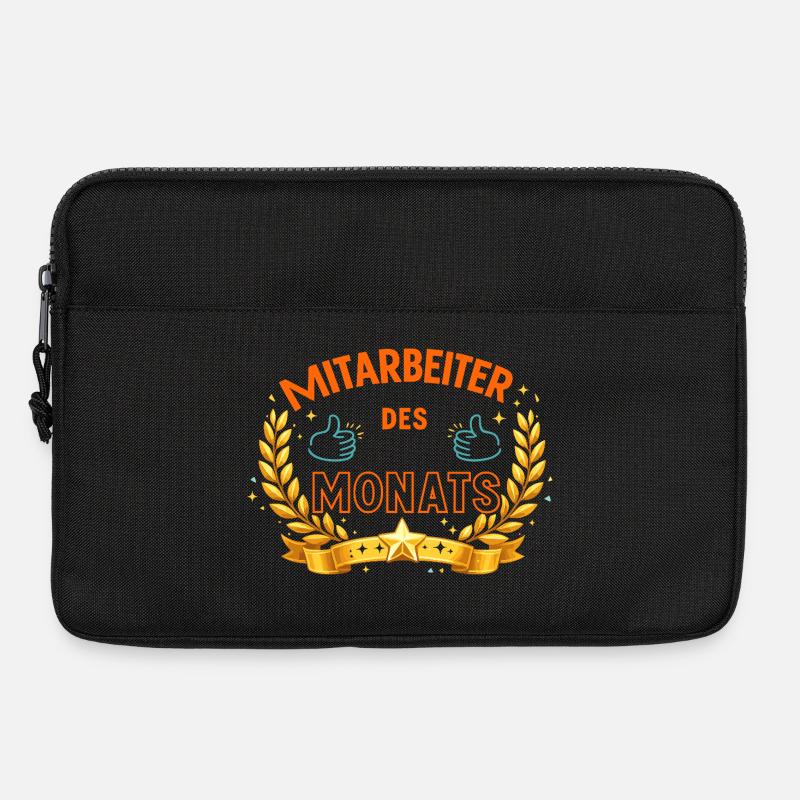 Mitarbeiter des Monats – LorbeerDesign - Laptoptasche 13" - Schwarz