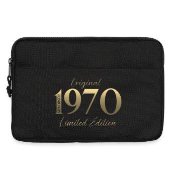 56e anniversaire février 1970 Vintage Vintage - Sacoche pour ordinateur portable 13 pouces - noir - Devant