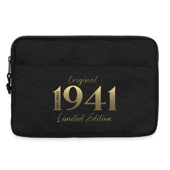 85th Birthday February 1941 Vintage Vintage - Laptop bag 13" - black - Front