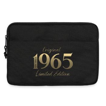 61st Birthday February 1965 Vintage Vintage - Laptop bag 13" - black - Front