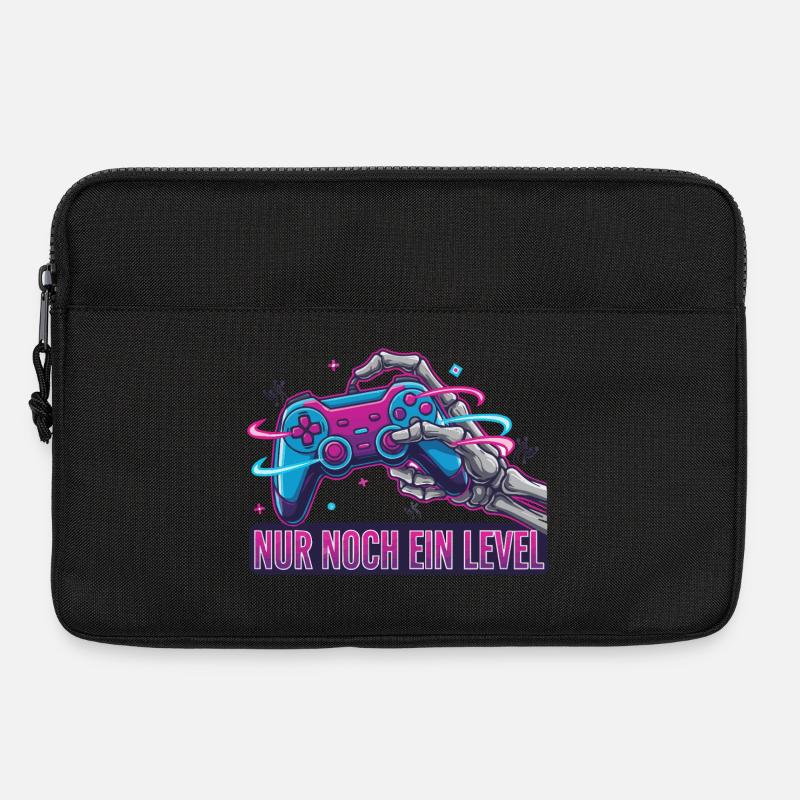 Nur_noch_ein_Level - Laptoptasche 13" - Schwarz