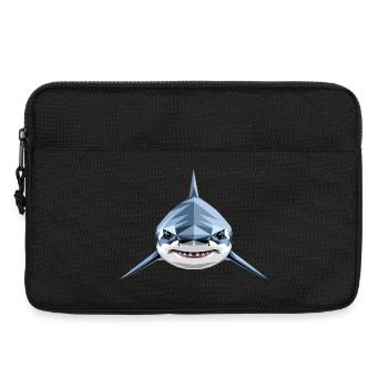 Requin Requin tigre Plongeur Requins mignons Grand requin blanc - Sacoche pour ordinateur portable 13 pouces - noir - Devant