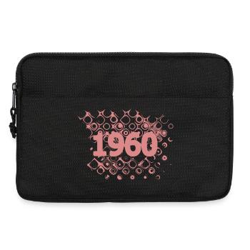 Rétro 1960 - Sacoche pour ordinateur portable 13 pouces - noir - Devant