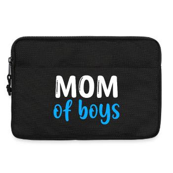 Mutter der Jungen – Beste Mutter – Muttertag - Laptoptasche 13" - Schwarz - Vorne
