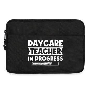 Preschool Teacher Daycare In Progress Daycare - Laptoptasche 13" - Schwarz - Vorne