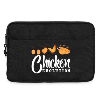 Chicken Whisperer Chicken Chicken Keeper Chickens - Laptop bag 13" - black - Front