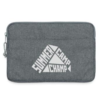 Summer Camp Champ Lustig Kinder Outdoor Abenteuer - Laptoptasche 13" - Grau meliert - Vorne