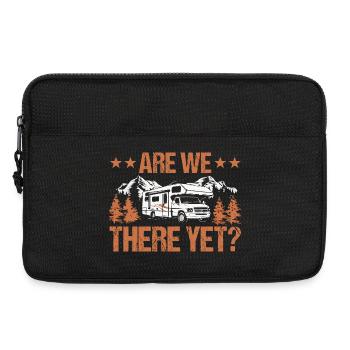 Camping Bonfire Camp Life Forest Camper - Laptoptasche 13" - Schwarz - Vorne