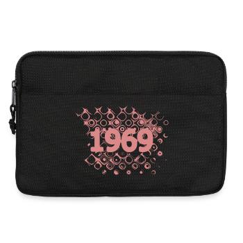Retro 1969 - Laptoptasche 13" - Schwarz - Vorne
