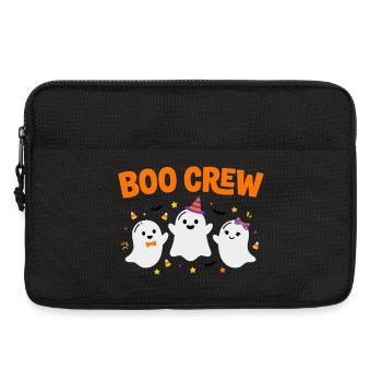Boo Crew Halloween Drei Geister - Laptoptasche 13" - Schwarz - Vorne