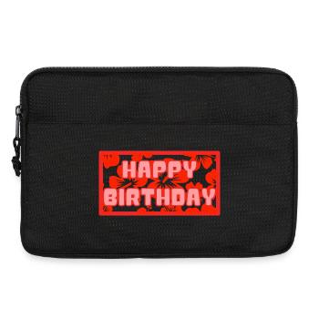 ALLES GUTE ZUM GEBURTSTAG. ALLES GUTE ZUM GEBURTSTAG. JAHRESTAG. - Laptoptasche 13" - Schwarz - Vorne