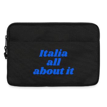 Italia all about it - Laptoptasche 13" - Schwarz - Vorne