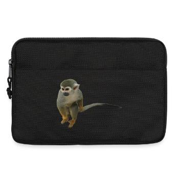 Affe - Laptoptasche 13" - Schwarz - Vorne