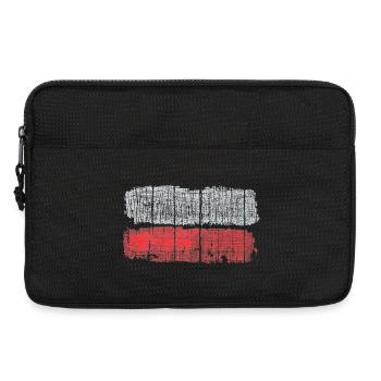 Long distance hiking trails - Laptop bag 13" - black - Front