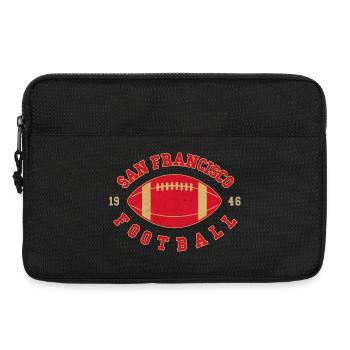 San Francisco Football Vintage Logo - Laptoptasche 13" - Schwarz - Vorne