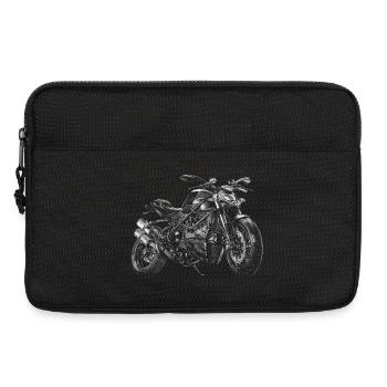 Motorcycle - Laptop bag 13" - black - Front
