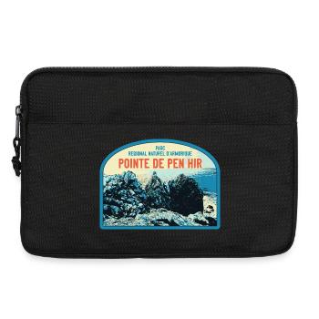 Regionalpark Armorica, Pointe de Pen Hir - Laptoptasche 13" - Schwarz - Vorne