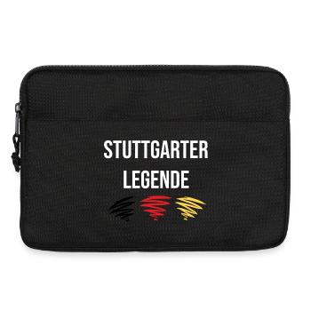 Stuttgarter Legende - Laptoptasche 13" - Schwarz - Vorne