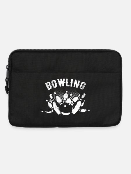 Bowling - Laptoptasche 13" - Schwarz