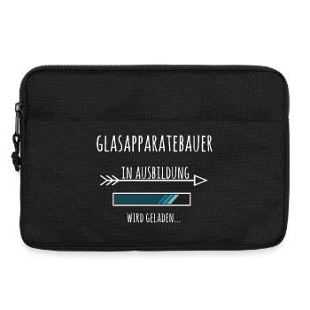 Glasapparatebauer Ausbildung Beruf Geschenk - Laptoptasche 13" - Schwarz - Vorne