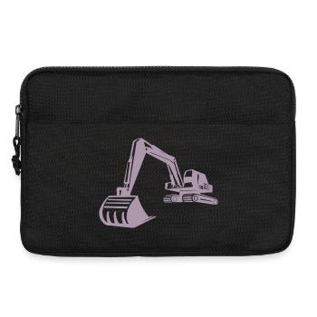 Silhouette de pelle, conception précise pour - Sacoche pour ordinateur portable 13 pouces - noir - Devant