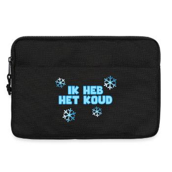 Mir ist kalt. Für die Kälte. Humor* - Laptoptasche 13" - Schwarz - Vorne
