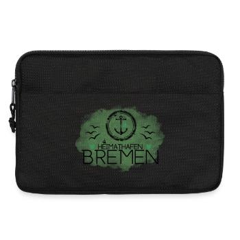 Heimathafen Bremen - Laptoptasche 13" - Schwarz - Vorne