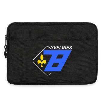 Yvelines - Sacoche pour ordinateur portable 13 pouces - noir - Devant