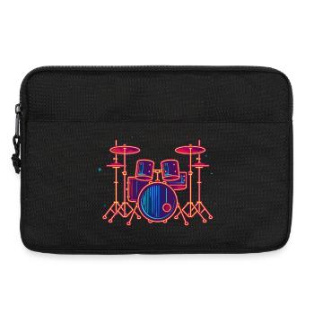 Drums Graphics - Laptop bag 13" - black - Front