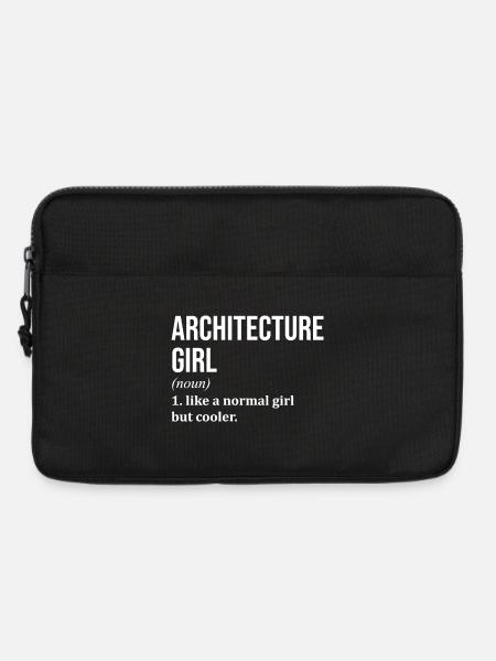 Architekt Architekt Architekt Architekt - Laptoptasche 13" - Schwarz