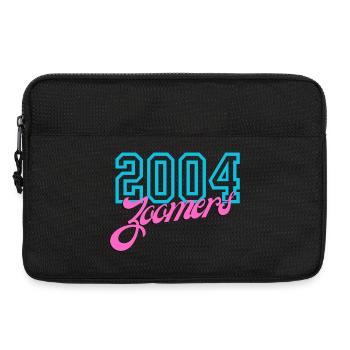 2004 Zomers Retro Neon T-Shirt - Laptoptasche 13" - Schwarz - Vorne