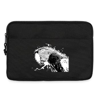 Papagei - Laptoptasche 13" - Schwarz - Vorne