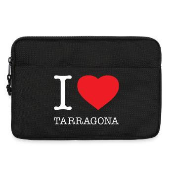 I LOVE TARRAGONA Spain Spanien - Laptop bag 13" - black - Front