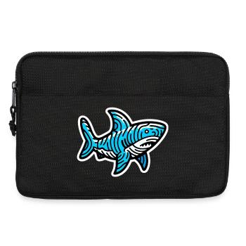 Requin - Sacoche pour ordinateur portable 13 pouces - noir - Devant