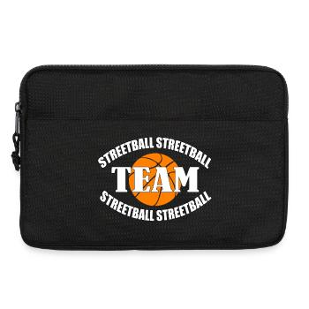 STREETBALL - Sacoche pour ordinateur portable 13 pouces - noir - Devant
