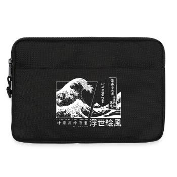 die große Welle vor Kanagawa Japan - Laptoptasche 13" - Schwarz - Vorne