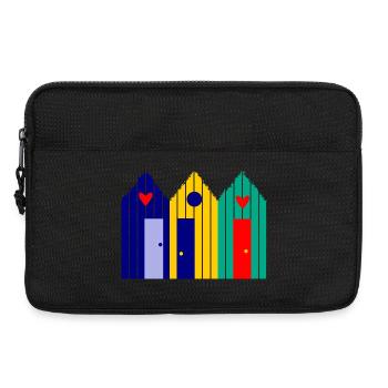 Jahrestag. Jubiläumsdekade. Humor. komisch - Laptoptasche 13" - Schwarz - Vorne