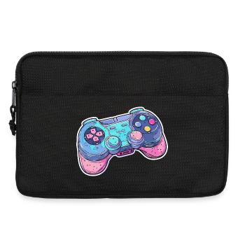 Game Controller Grafik - Laptoptasche 13" - Schwarz - Vorne