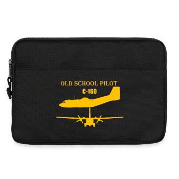 Pilote à l’ancienne C-160 - Sacoche pour ordinateur portable 13 pouces - noir - Devant