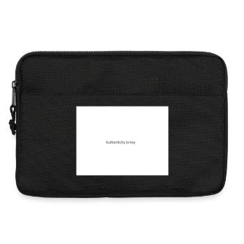 Be yourself always  - Laptop bag 13" - black - Front