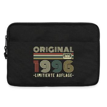 Original 1996 Vintage Vintage Anniversaire Rétro - Sacoche pour ordinateur portable 13 pouces - noir - Devant