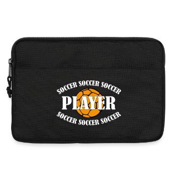 SOCCER PLAYER - Laptoptasche 13" - Schwarz - Vorne