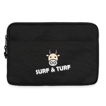 SURF AND TURF - Laptoptasche 13" - Schwarz - Vorne