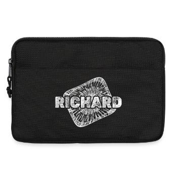 Impression du logo RICHARD Ray - Sacoche pour ordinateur portable 13 pouces - noir - Devant