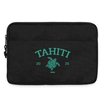 Tahiti - Tortue - Polynésie française - Schildkröte - Sacoche pour ordinateur portable 13 pouces - noir - Devant