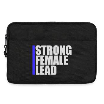 Strong Female Lead Feminismus Empowerment Frauen - Laptoptasche 13" - Schwarz - Vorne