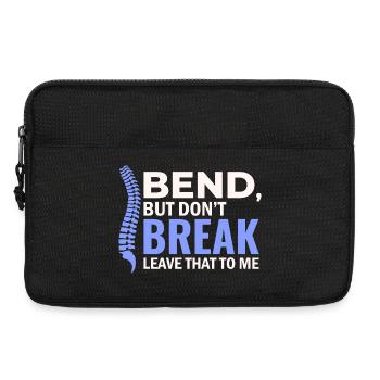 Licensed Clinical Specialist Spinal Wellness  - Laptop bag 13" - black - Front