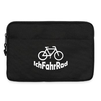 JE FAIS DU VÉLO - Sacoche pour ordinateur portable 13 pouces - noir - Devant