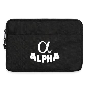 Alpha - Laptop bag 13" - black - Front