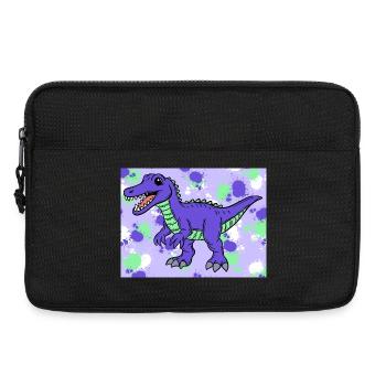 Baryonyx Dino - Laptop bag 13" - black - Front